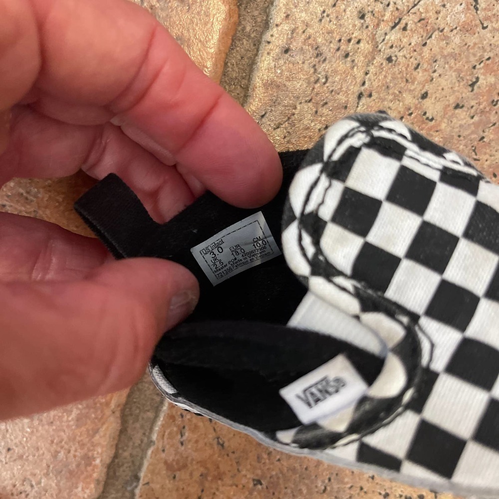 Baby Checkered vans - Picture 5 of 5